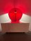 Transparente Rote Foglia Lampe von Elio Martinelli für Martinelli Luce, 1960er 19