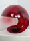 Transparente Rote Foglia Lampe von Elio Martinelli für Martinelli Luce, 1960er 10