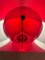 Transparente Rote Foglia Lampe von Elio Martinelli für Martinelli Luce, 1960er 20