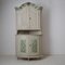 Swedish Rococo to Neoclassical Transitional Corner Cabinet, Image 2