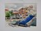 Michel Roubille, French Riviera, 1990, Watercolor 2