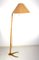 Lampada da terra in bambù di JT Kalmar, anni '40, Immagine 1