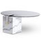 Marble Patch Coffee Table in Glass and Brass by Egg Designs 1