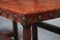 Spanish Chairs in Oak, Leather and Brass, 1960s, Set of 6 11