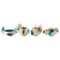 Colourdisc Vases by Bethan Laura Wood for Cassina, Set of 4, Image 1