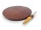 Tabla de cortar Mid-Century de teca con cuchillo integrado de Carl Auböck para Auböck Werkstätten, Austria, años 50. Juego de 2, Imagen 1