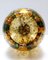 Jarrón grande de cristal de Murano en amarillo y verde con aventurina atribuido a Fratelli Toso, años 60, Imagen 9