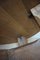 Brutalist Wabi-Sabi Handcrafted Round Oak Coffee Table, 1960s, Image 11