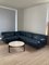 Leather Flandra Modular Sofa by Vico Magistretti for Cassina, Italy, 1970s, Set of 4 3