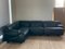 Leather Flandra Modular Sofa by Vico Magistretti for Cassina, Italy, 1970s, Set of 4 19