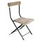 Silla plegable de madera y metal, Imagen 1