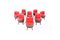 Chaises de Bar Tonneau Vintage, 1960s, Set de 8 2