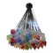 Multicolored Murano Style Glass Drops Chandelier by Simoeng 1