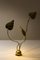 Vintage Italian Leaf Floor Lamp in Hammered Brass by Tommaso Barbi, 1970s, Image 6