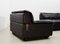 Ledersofa der Bogo Serie von Carlo Bartoli für Rossi Di Albizzate, Italien, 1970er, 2er Set 8