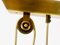 Lampada a sospensione Art Déco in ottone pieno, anni '30, Immagine 12