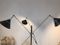 Vintage Italian Three-Light Floor Lamp from Stilnovo 5