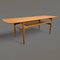 Großer dänischer Mid-Century Modern Teak Couchtisch mit Zeitschriftenaufbewahrung von Robert Christensen für Arrebo Mobler, Dänemark, 1960er 1