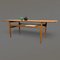 Großer dänischer Mid-Century Modern Teak Couchtisch mit Zeitschriftenaufbewahrung von Robert Christensen für Arrebo Mobler, Dänemark, 1960er 9