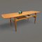 Großer dänischer Mid-Century Modern Teak Couchtisch mit Zeitschriftenaufbewahrung von Robert Christensen für Arrebo Mobler, Dänemark, 1960er 10