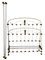 Antique Wrought Iron and White Brass Bed, 1900 12