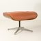 Set of Lounge Chair with Footstool in Aniline Leather by Charles and Ray Eames for Herman Miller, 1970s, Image 16