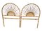 Set of Headboards in Bamboo and Rattan, France, 1960s 1
