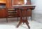 Walnut Table with Marble Top and Wheels from Eastlake, Late 19th Century, Image 3