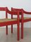 Sillas modelo Carimate italianas de Vico Magistretti para Cassina, años 60. Juego de 6, Imagen 17