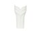 White Ceramic Vase by Tapio Wirkkala for Rosenthal, 1960s 1