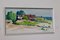 Åke Adolfsson, House by the Sea on Öland, 1960s, Oil on Panel, Framed, Image 1