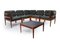Universe Seating Group by Kai Kristiansen for Magnus Olesen, 1950s, Set of 6 6