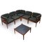 Universe Seating Group by Kai Kristiansen for Magnus Olesen, 1950s, Set of 6 1
