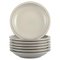 Deep Plates in Stoneware from Bing & Grøndahl colombia, 1970s, Set of 7 1