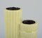 Two-Part Ceramic Vase in Chamotte Clay by Gunnar Nylund for Rörstrand, Sweden 4