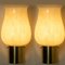 Opaline Glass Wall Lights attributed to Glashütte Limburg, 1960s, Set of 2 4