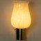 Opaline Glass Wall Lights attributed to Glashütte Limburg, 1960s, Set of 2 9