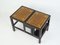 Metamorphic Victorian Wooden Library Stairs in Leather 7