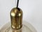 Italian Pendant Light in Pulegoso Glass, 1970s 8