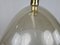 Italian Pendant Light in Pulegoso Glass, 1970s 4