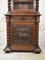 French Louis Xiii Style Oak Hunt Display Cabinet, Image 11