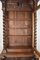 French Louis Xiii Style Oak Hunt Display Cabinet, Image 17