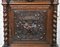 French Louis Xiii Style Oak Hunt Display Cabinet, Image 12
