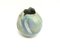 Vase Vintage Sculptural Fait Main Vert Irisé et Bleu en Faïence, Italie, 1960s 2