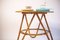 Table d'Appoint Vintage en Bambou et Rotin 3