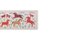 Uzbek Suzani Animal Cotton Tablecloth, 19th Century Bukhara Wall Hanging Decor - Cotton Horse Runner 18 X 49 5