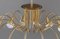 Vintage Scandinavian Starburst Chandelier from Sønnico 4