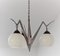 Art Deco Ceiling Lamp, 1920s 5
