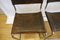 S33 Brown Buffalo Leather and Chromed Steel Dining Chairs by Mart Stam for Thonet, 1926, Set of 4 3