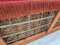 Vintage Danish 3-Seater Sofa in Cherry-Red Furniture Velour, 1960s 10